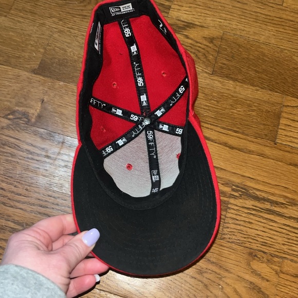 New Era St. Louis Cardinals 59FIFTY Fitted Cap Hat Sz 7 3/8 Official On Field - Picture 6 of 11